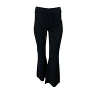 TOTEME Pantaloni Neri A Maglia Svasati Da Donna #1453 S NWT