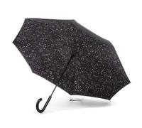 Totes Inbrella, ombrello pieghevole con chiusura inversa, con segno zodiacale, taglia unica, ombrello con chiusura automatica, con gancio a J, antivento e antipioggia, Zodiaco, Taglia unica, InBrella