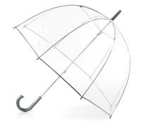 totes Ombrello da donna Clear Bubble - Copertura a cupola trasparente - Grande baldacchino antivento e impermeabile - ideale per matrimoni, balli o protezione quotidiana, trasparente, 6 pezzi,