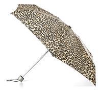 totes Ombrello pieghevole di viaggio resistente all'acqua compatto, punto del leopardo, taglia unica, mini ombrello manuale