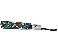totes Tecnologia NeverWet, Auto Open Auto Close, 43" arco ombrello, Colorful Raindrops