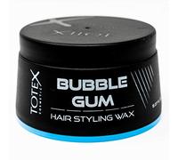 Totex Cera per capelli Bubblegum, 150 ml, cera professionale per capelli da uomo, tenuta regolare, finitura opaca, profumo di gomma da masticare, pasta per acconciature di qualità da barbiere, per