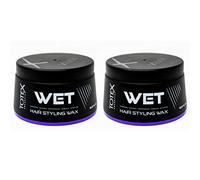 Totex Hair Styling Wax (2er Pack) - Cera Per Capelli (Wet)