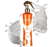 TOTEX Spray Balsamo 2 fasi Milk Therapy | Spray Condizionatore Senza Risciacquo | Districante per Capelli Secchi e Danneggiati 400 ml