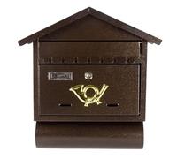 TOTIKI Cassetta Lettere Esterno Cassette Postali A Muro Cassetta Postale con Serratura in Metallo retrò per La Casa Cassettas Posta