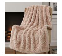 TOTIKI Coperta Coperta Invernale Spessa E Calda, for Ufficio, for Pisolini, Scialle, for Dormitorio Plaid Divano(Pink,160x200cm)