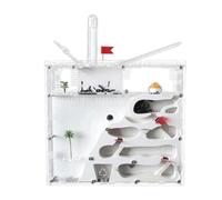 TOTIKI Formicaio Castello delle Formiche Kit Educativo E Didattico per Le Scienze della Natura Nido Fattoria Guarda Come Costruiscono I Tunnel Formiche Nido