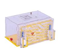 TOTIKI Formicaio Fattoria di Formiche Creativa Castello in Acrilico Nido Parco Ecologico Educative Formiche Nido(Yellow)