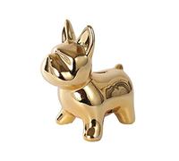 TOTIKI Salvadanaio Giocattolo Banca Europea di Artigianato in Ceramica Decorazioni for La Casa Ornamenti Salvadanaio Carino Creativo Risparmiare(Gold)