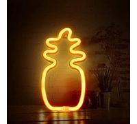 TOTITOM Insegne al Neon a LED per Frutta Impermeabile con Luce al Neon all'ananas per la Decorazione della Camera da Letto della casa delle Feste Regalo di San Valentino