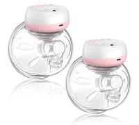 Totmizby Tiralatte elettrico, 3 modalità e 12 livelli, display a LED, tiralatte indossabile a mani libere, tiralatte elettrico doppio portatile e discreto