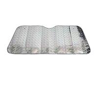 TOTMOX 1 parasole universale per parabrezza dell'auto, riflettente, protegge dai raggi UV, pieghevole, blocca tutta la luce UV con 2 ventose