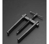 TOTMOX Estrattore dell'ingranaggio del cuscinetto a due ganasce dell'acciaio al carbonio, separatore di trazione universale del cuscinetto della ruota, nero 90mm/110mm/130mm/150mm, 150mm/5.90'