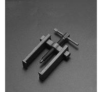 TOTMOX Estrattore dell'ingranaggio del cuscinetto a due ganasce dell'acciaio al carbonio, separatore di trazione universale del cuscinetto della ruota, nero 90mm/110mm/130mm/150mm