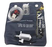 TOTMOX - Kit borsa per lavavetri, pratica pompa lavavetri per auto classiche da 12 V, facile da usare e da installare, kit per borsa portabottiglie per lavavetri, numero di articolo 151286776374