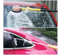 TOTMOX Kit di spazzole per lavaggio auto a rotazione automatica, spazzola per pulizia auto, spazzola per lavaggio auto portatile per la casa