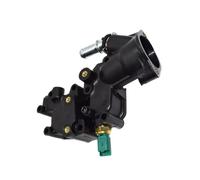TOTMOX Termostata,Corpo Termostatore,Corpo Termostato Refrigerante Motore Auto Compatibile Peugeot 206 207 Compatibile con Citroen C2 C3 1336Y8