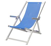 Totò Piccinni SDRAIO SALENTO in alluminio pieghevole (Blu 1 Pz)