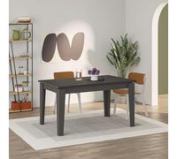 Totò Piccinni Tavolo ERON in legno allungabile 140/190x80x75,5h (Antracite)