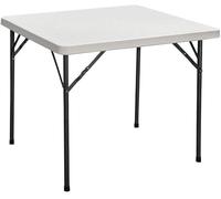 Totò Piccinni Tavolo KATIA VALIGETTA Salvaspazio da Giardino Pieghevole per PIC-Nic Buffet da Cucina Campeggio Casa Catering (Tavolo Quadrato 88x88x74h)