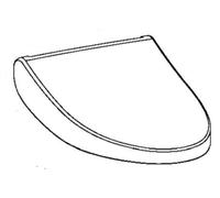 Toto THU9802#01 C100 MONTAGGIO COPERCHIO ELONGATO SW2034 COTONE