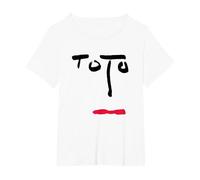 Toto Turn Back Maglietta, Donna Plus-Size, Bianco, 1X