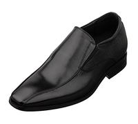TOTO Y6361 Y6361 - Scarpe da uomo invisibili, in pelle, senza lacci, eleganti, eleganti, 5,6 cm