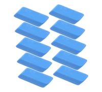 Totority 10 Gomme Lucidanti per Chitarra e Basso, Gomma per Pulizia Tasti e Rimozione Ossidazione, Utensile Compatto per Manutenzione Corde e Schede di Memoria, Adatto a Studenti