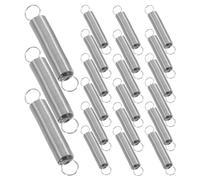 Totority 100 Pezzi Molla Riparazione Mahjong Argento in e Metallo Tavolo per da Resistente All'usura Compatibile Versatile Domestico