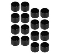 Totority 16 Pezzi Cappucci Aste Calciobalilla in Gomma Ricambio Resistente per Tappi Finali Tavolo Calcio Balilla Facile da Installare e Protezione Aste Gioco Calcetto Balilla