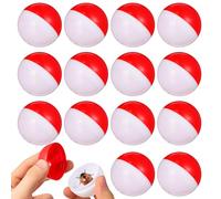 Totority 20 Pezzi Capsule Rotonde Piccoli Contenitori in Plastica Trasparente Facili da Aprire e Chiudere per Macchine Giocattolo per Caramelle, per Festa e Caccia alle Uova