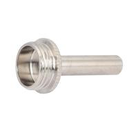 Totority Asta per Dita in Acciaio Inossidabile per Tromba Argento, Sostituzione Resistente e Facile da Installare per Migliorare la Fluidità del Pistone