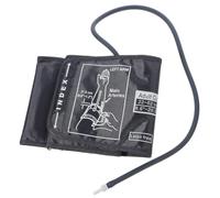 Totority Bracciale per Pressione Sanguigna da Polso Manuale in Nylon Nero, Leggero e Facile da Trasportare, Accessorio per Uso Domestico e Clinico Stili multipli