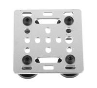 Totority Carrello Porta Stampante con Ruote in Metallo Argento con Cuscinetti ad Alta Precisione e V-groove per Stampa 3d Stabile e Ripetibile per Maker e Formazione