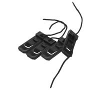 Totority Clip per Pinne da Surf in Nylon Nero 4,3x1,3 Cm Set da 4 Pezzi per Paddle Board Gonfiabile Accessori per Tavole da Stand-up Paddle Migliorano Stabilità e Tracciamento