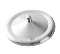 Totority Coperchio in Acciaio Inossidabile per Tazza Rotondo 12,3 Cm Manico, Copertura Riutilizzabile Antispreco per Bevande, Accessorio per Tazze da Casa e Outdoor