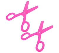 Totority Forbici Finte da Clown in Plastica Robusta, Grandi Dimensioni, Set 2 Pezzi per Spettacoli Teatrali, Cosplay e Decorazioni da Circo, Accessori Halloween e Feste Tematiche