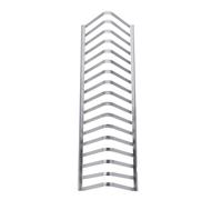 Totority Griglia per Barbecue Portatile in Acciaio Inox 304, Pieghevole Supporto Robusto, per Picnic, Campeggio e Barbecue da Esterno e Interno