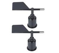 Totority Guscio in Plastica ABS per Indicatore del Vento, Copertura Anemometro a Tazza, Set da 2 Pezzi, Leggero e Resistente, Facile da Montare per Misurazioni Precise in Esterni