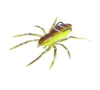 Totority Lure in ABS Facile da Mordere e Trattenere e Ferro Ragno da Pesca, Esca Morbida Spider-Shaped Realistica per Pescatori, Fiumi e Acqua Dolce