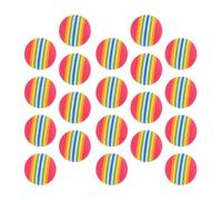 Totority Palline da Golf Morbide 50 Pezzi Arcobaleno 42Mm per Allenamento Indoor e Battuta Adatte a Principianti e Giocatori Esperti