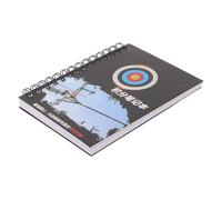 Totority Registro Punti Tiro Arco per Arcieri, Quaderno Versatile in Carta per Torneo e Allenamento Tracciamento Punteggio Accurato