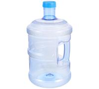Totority Secchio per Acqua Portatile Manico, 7,5 Litri, Plastica | Trasparente, Bocca Ampia per Controllo Facile, per Attività All'aperto, Acqua Potabile o Salata Stile Casuale