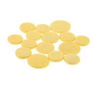 Totority Set Tappi per Foro Piccolo per Ottavino, Copritasti Resistenti e Compatibili, Cuscinetti per Riparazione Fai da Te Strumenti a Fiato, Accessori Musica per Bande e Orchestre