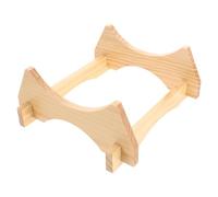 Totority Supporto Legno per Dispenser Bevande e Barile Vino, Base Stabile