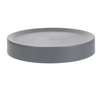 Totority Supporto per Piante Ruote Girevoli, Sottovaso Rotondo 26 CM, Resistente, per Spostare Vasi di Fiori in Ambienti Interni ed Esterni, Colore Grigio Scuro