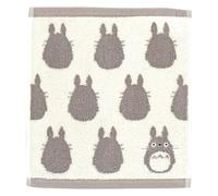 TOTORO Studio Ghibli Il mio vicino Asciugamano Marushin della serie con silhouette grigio