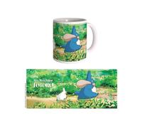 Studio Ghibli Tazza bianca stampata in ceramica, in confezione trasparente.