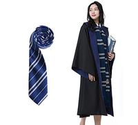 TOTOY Mago Corvonero Mantello e Cravatta, Abito da Mago per Adulti 93203(XL)