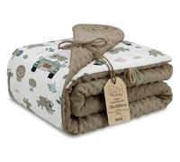 Totsy Baby Coperta Neonato Pile Coperta Invernale 100x75 cm Invernale - copertina minky cotone calda morbida coccolosa bimbi inverno - carrozzina bambini Africa